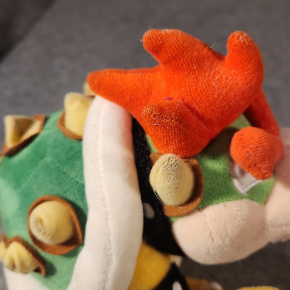 Super Nintendo World Bowser Plush Stuffed Toy Mario Universal Studios Theme Park - Picture 3 of 10